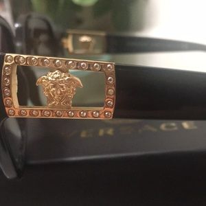 Versace Black Sunglasses